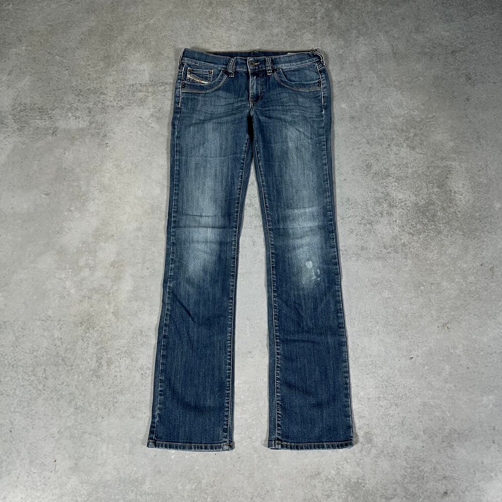 Vintage Diesel Ronhoir Bootcut Low Rise Jeans Womens 29x32 Stretch Medium Wash